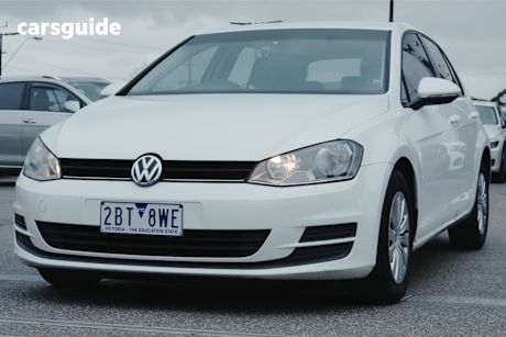 White 2013 Volkswagen Golf Hatch 90TSI F