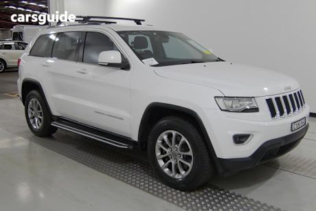 White 2014 Jeep Grand Cherokee Wagon Laredo (4X4)