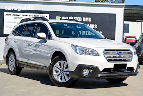 White 2016 Subaru Outback Wagon 2.0D