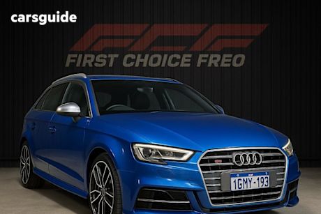 Blue 2015 Audi S3 Hatch 4WD