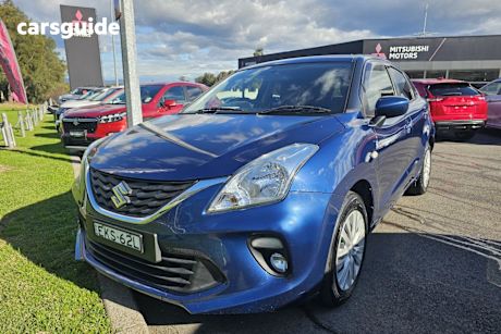 Blue 2020 Suzuki Baleno Hatchback Gl
