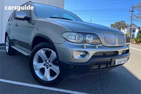 Gold 2004 BMW X5 Wagon 4.4I