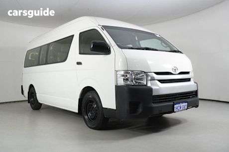 White 2017 Toyota HiAce Bus Commuter (12 Seats)