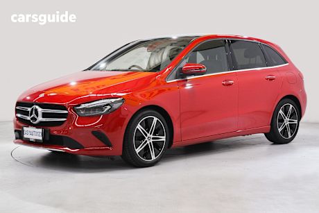 Red 2019 Mercedes-Benz B180 Hatchback