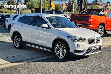 White 2019 BMW X1 SUV SDRIVE18D F
