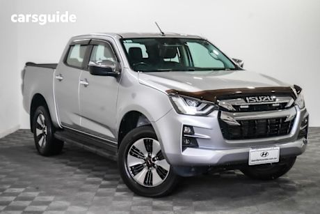 Silver 2021 Isuzu D-MAX Crew Cab Utility Ls-U+ (4X4)