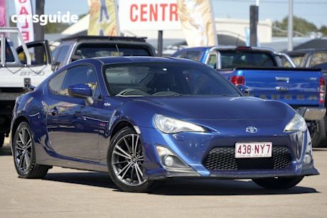 Blue 2013 Toyota 86 Coupe Gts