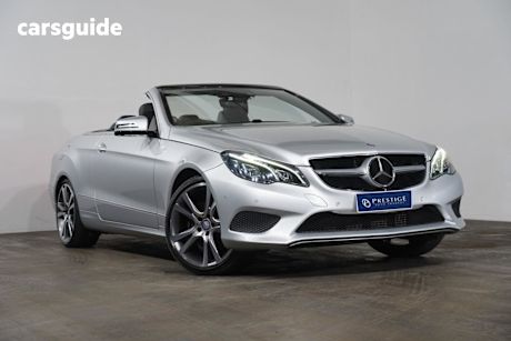 Silver 2014 Mercedes-Benz E250 Cabriolet