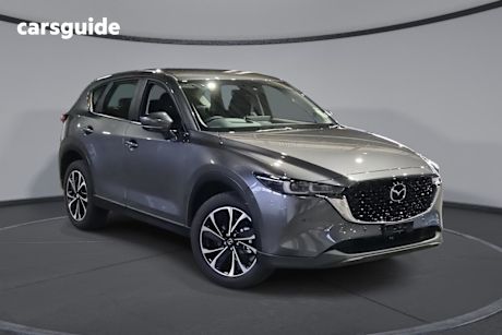 Grey 2025 Mazda CX-5 SUV G25 TOURING F