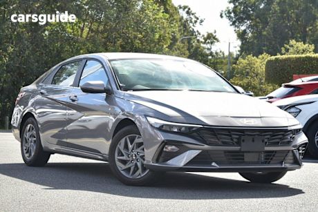 Grey 2024 Hyundai I30 Sedan Elite Hev 1.6P Dct