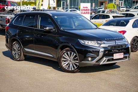 Black 2018 Mitsubishi Outlander Wagon Ls 7 Seat (2Wd)