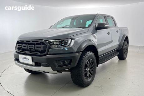 Grey 2021 Ford Ranger Ute Tray RAPTOR 4X4