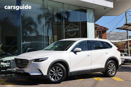 White 2019 Mazda CX-9 SUV TOURING F