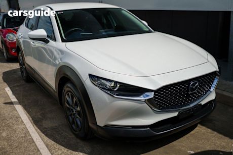White 2020 Mazda CX-30 Wagon G20 Pure (Fwd)