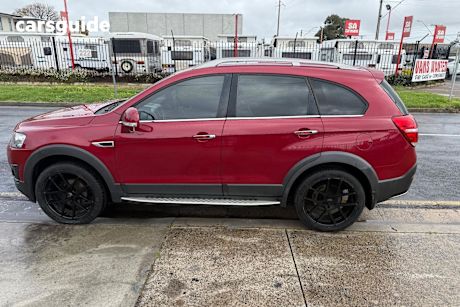 Red 2014 Holden Captiva SUV 7 LTZ 4X4