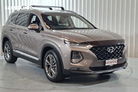 Bronze 2019 Hyundai Santa FE Wagon Highlander Crdi Burg (Awd)