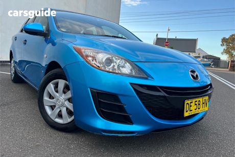 Blue 2010 Mazda 3 Hatchback Neo