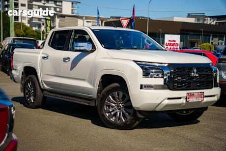 White 2024 Mitsubishi Triton Double Cab Pick Up Gls (4X4)