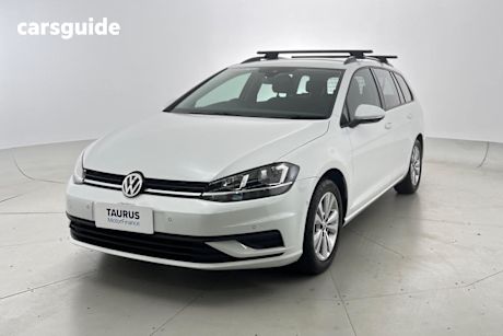 White 2019 Volkswagen Golf SUV 110TSI TRENDLINE F