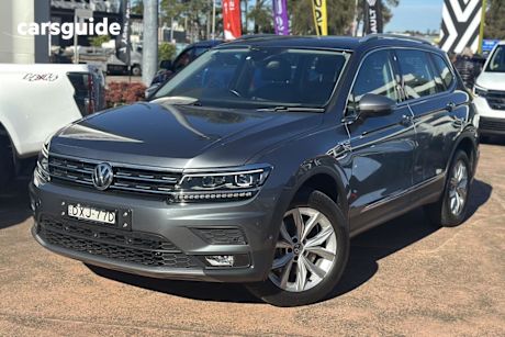 Grey 2018 Volkswagen Tiguan Wagon Allspace 132 Tsi Comfortline
