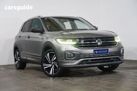 Grey 2020 Volkswagen T-Cross Wagon 85Tsi Style