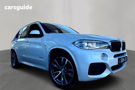 White 2017 BMW X5 SUV XDRIVE30D 4X4