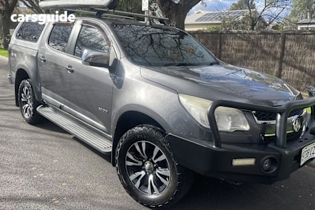 Grey 2012 Holden Colorado Crew Cab Pickup Ltz (4X4)