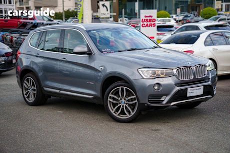 Silver 2015 BMW X3 Wagon Xdrive 20D