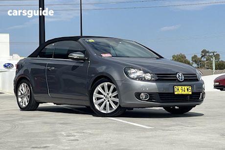 Grey 2014 Volkswagen Golf Cabriolet 118 Tsi