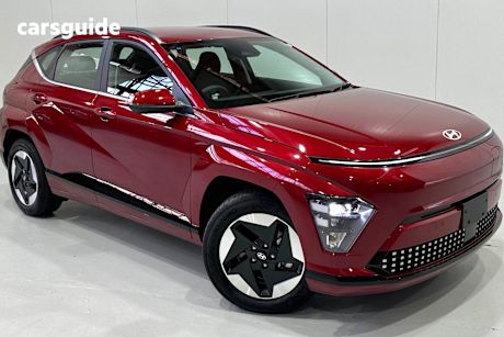Red 2024 Hyundai Kona SUV ELECTRIC F