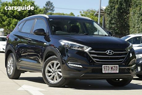 Black 2016 Hyundai Tucson Wagon Active (Fwd)