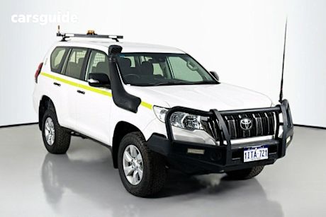 White 2022 Toyota Landcruiser Prado SUV GX 4X4