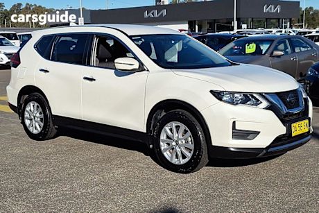 White 2021 Nissan X-Trail Wagon St (2Wd)