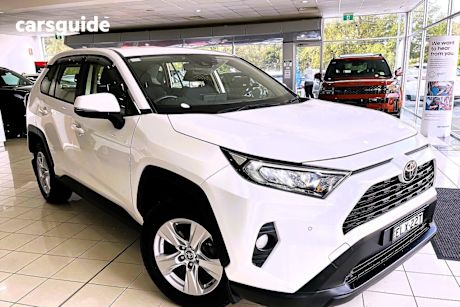 White 2020 Toyota RAV4 Wagon Gx (2Wd)