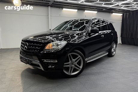 Black 2013 Mercedes-Benz ML SUV ML250 BLUETEC 4X4