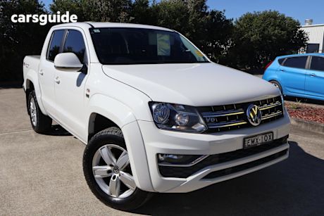 White 2021 Volkswagen Amarok Dual Cab Utility Tdi550 Sportline 4Motion