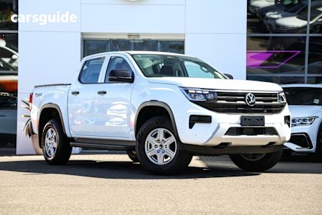 White 2024 Volkswagen Amarok Dual Cab Utility Core Tdi405 4Motion