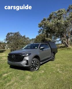 Grey 2025 Mazda BT-50 Dual Cab Chassis Xtr (4X4)