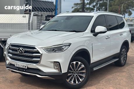 White 2021 LDV D90 Wagon (2Wd)