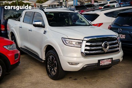 White 2023 GWM UTE Dual Cab Utility Cannon-L (4X4)
