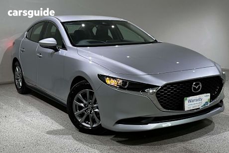 Silver 2023 Mazda Mazda3 Sedan G20 PURE F