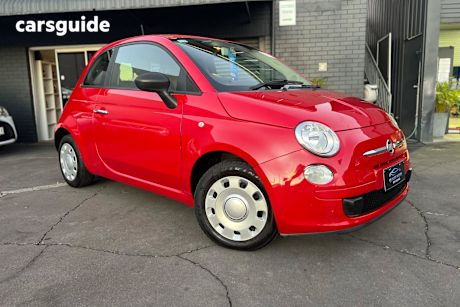 Red 2013 Abarth 500 Hatchback Esseesse