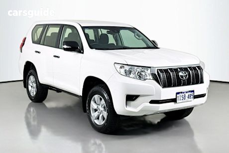 White 2023 Toyota Landcruiser Prado Wagon Gx 7 Seat