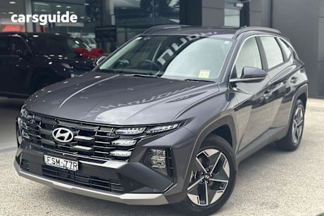 Grey 2024 Hyundai Tucson Wagon Hybrid (Fwd)