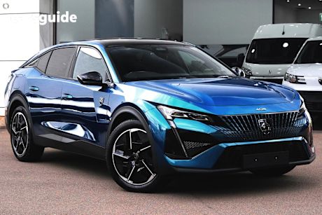 Blue 2025 Peugeot 408 SUV GT PREMIUM HYBRID F