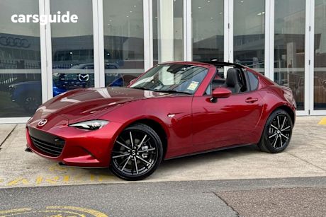 Red 2025 Mazda MX-5 Convertible G20 Rf Gt