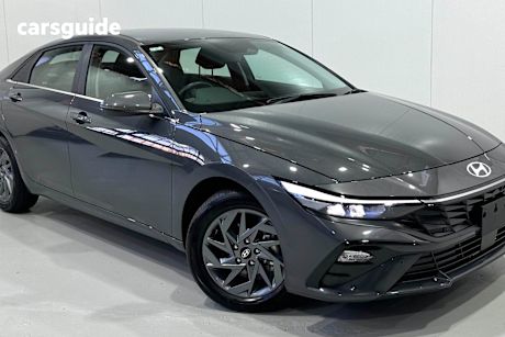Grey 2024 Hyundai I30 Sedan ELITE HYBRID F