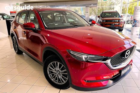 Red 2017 Mazda CX-5 Wagon Touring (4X4)