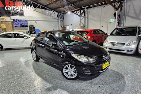 Black 2010 Mazda Mazda2 Hatch NEO DE