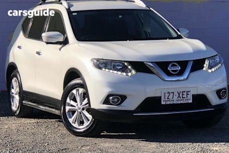 White 2017 Nissan X-Trail Wagon St-L 7 Seat (Fwd)